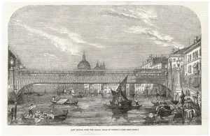 Gondola Prints: Grand Canal Venice