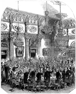 August Prints: Grand Dinner to General Sir Charles J. Napier, at the London