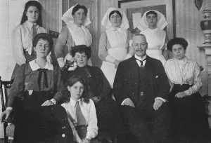 Hospitals Prints: Grand Duchess George of Russia - her English hospital
