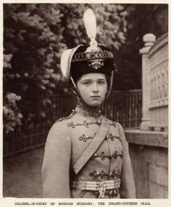 Army Prints: Grand Duchess Olga Nikolaevna of Russia