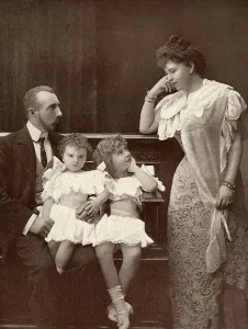 Nada Prints: Grand Duke Michael of Russia and his family