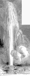 Feet Prints: The Grand Geyser, Yellowstone National Park, 1883