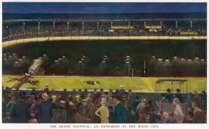 Hurdles Prints: The Grand National at White City