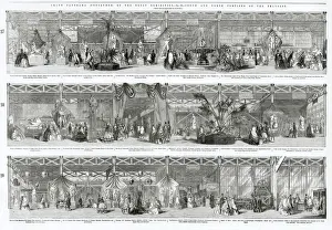 Park Prints: Grand Panorama of the Great Exhibition showing the south and north transept