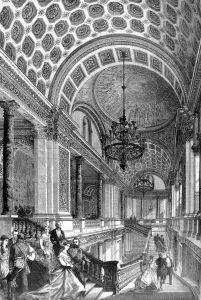 Stair Case Prints: The Grand Staircase, Foreign Office, London, 1868