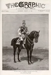 Kaiser Prints: Graphic Front Cover 1895 Our Imperial Visitor