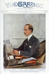 Baron Prints: The Graphic cover - Lord Hardinge, new Viceroy of India
