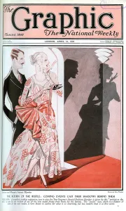 Evening Prints: The Graphic front cover - return of the bustle