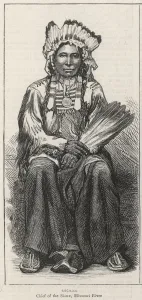 Feathered Prints: Grass, Chief of the Sioux