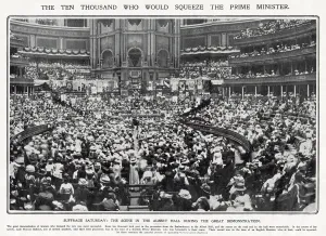 June Prints: Great Demonstration in the Albert Hall 1908