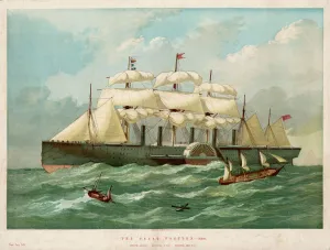 Brunel Prints: Great Eastern 1857