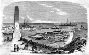 Monument Prints: Great Eastern entering Holyhead harbour, 1859