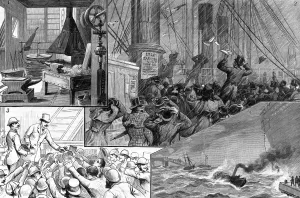 Phenomena Prints: The Great Eastern scrapped: the auction, 1888
