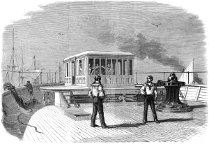 Brunels Prints: Great Eastern wheelhouse