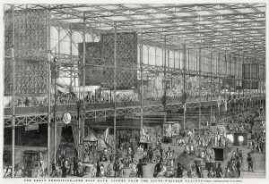 Park Prints: Great Exhibition - East Nave viewed from the south