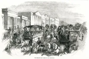 Roads Prints: Great Exhibition - shilling day 1851