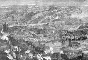 Burning Prints: Great Fire of Newcastle and Gateshead