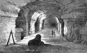 16th Prints: The great gallery, tombs discovered in Sakkara