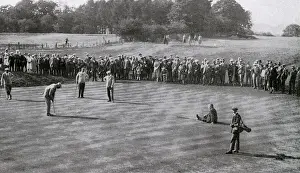 Course Prints: A great international match revived: match at St Albans