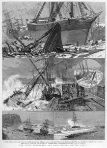 1881 Prints: Great Snowstorm 1881