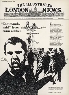 Prisoners Prints: The Great Train Robbery- commando raid frees train robber