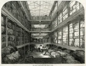 Textiles Prints: GREAT WOOL FLOOR / LONDON