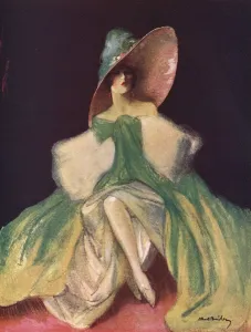 Glamour Prints: The Green Cloak by Albert Bailey