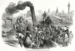 Monday Prints: GREENWICH STEAMBOAT 1847