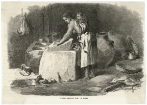 Saddle Prints: Grinding Corn Ethiopia