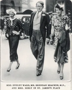 Berry Prints: Guests at the Chetwode-Berry wedding, 1936