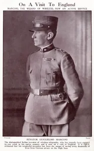 Long Prints: Guglielmo Marconi (1874 - 1937), Italian inventor and electrical engineer
