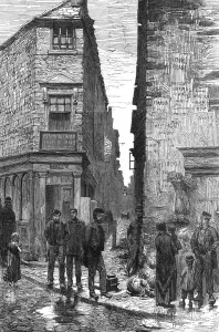 Birmingham Prints: The Gullet, Stafford Street, Birmingham