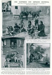 Derby Prints: No Gypsies on Epson Downs 1929