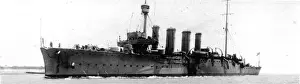 Caught Prints: H. M.s Sydney, caught the Emden at Keeling Cocos Islandm which resulted in the German ship been driven ashore