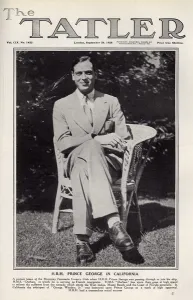 Princes Prints: H. R. H. Prince George in California