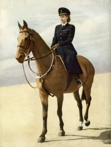 1947 Prints: H. R. H. Princess Elizabeth on Horseback