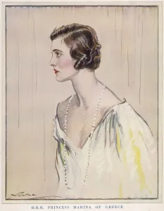 Marina Prints: H. R. H. Princess Marina of Greece