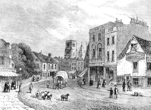 1840 Prints: Hackney, London, c. 1840