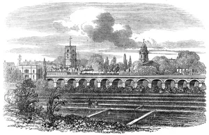 Camden Prints: Hackney Station and watercress plantation