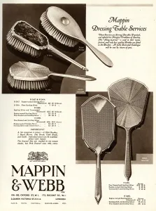 Table Prints: Hair Brush Sets on sale at Mappin & Webb