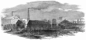 Rockets Prints: Hales Rocket Factory, Rotherhithe