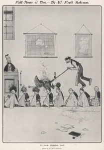 Eton Prints: Half-hours at Eton - Hair Cutting Day