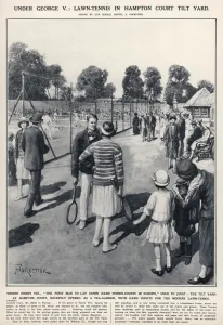 Hampton Prints: Hampton Court Tennis