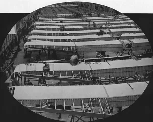 Bombers Prints: Handley Page bombers in production, WWII