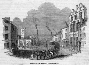 Market Prints: Hanley Market Place