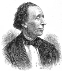 Poet Prints: Hans Christian Andersen, c. 1870