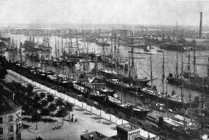 Special Prints: The Harbour at Hamburg, 1892
