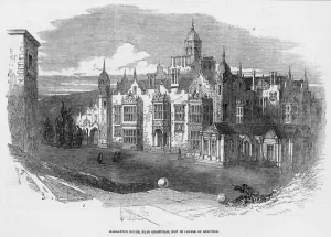 Ancient Prints: Harlaxton House
