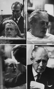 Bond Prints: Harold Macmillan at the barbers