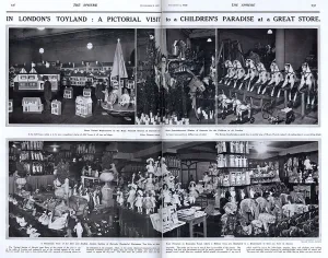 Store Prints: Harrods toy department 1922